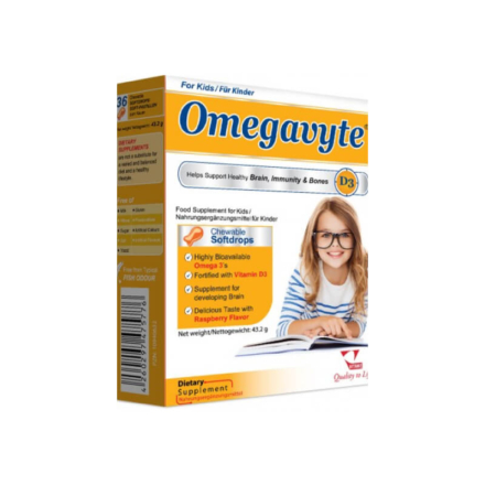 Vitane Omegavyte D3 Chewable softdrops